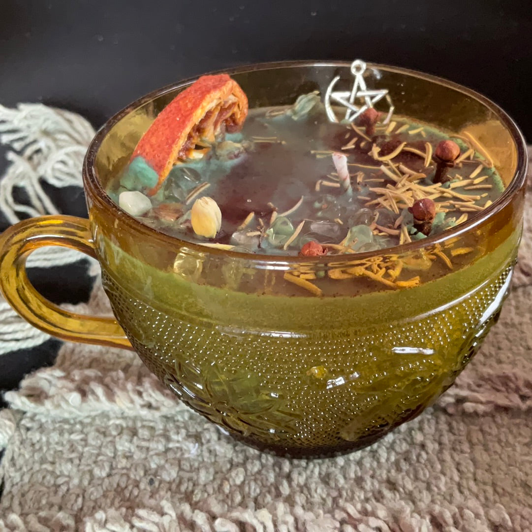 Small Prosperity Ritual Candle