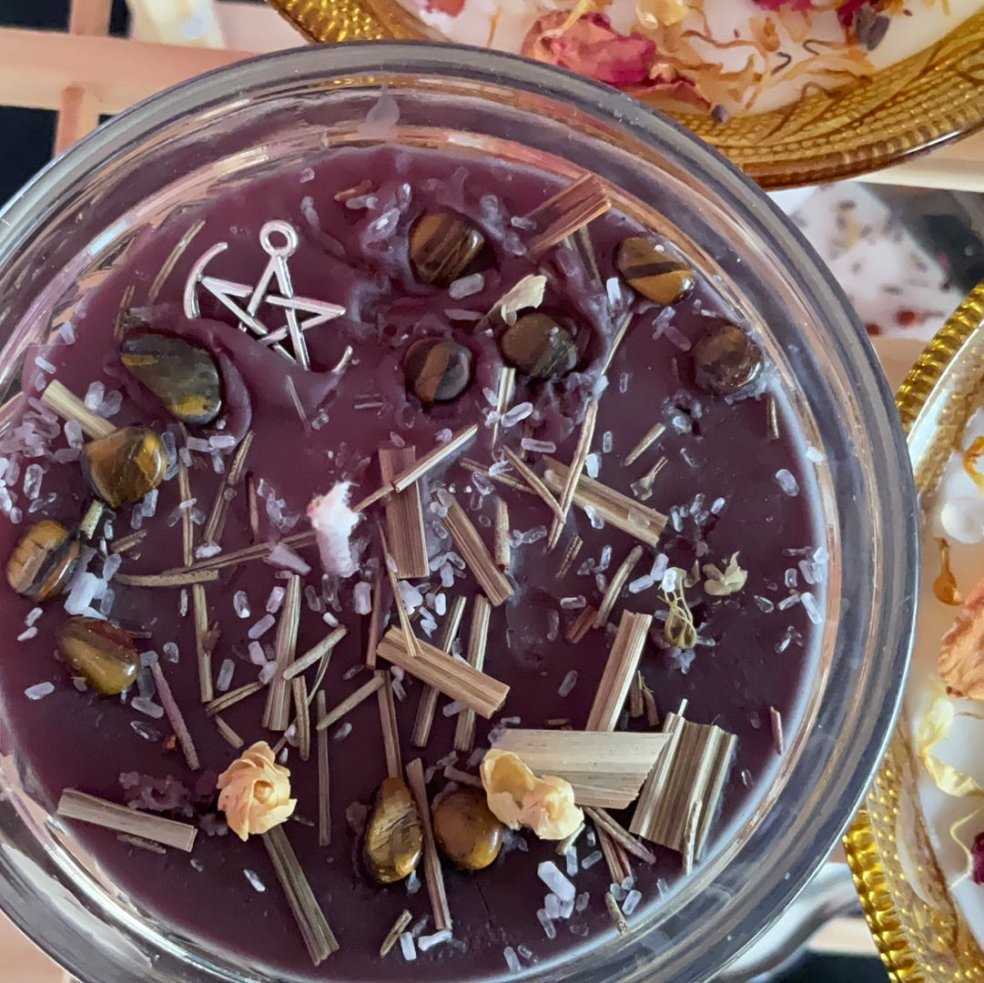 Small Protection Ritual Candle