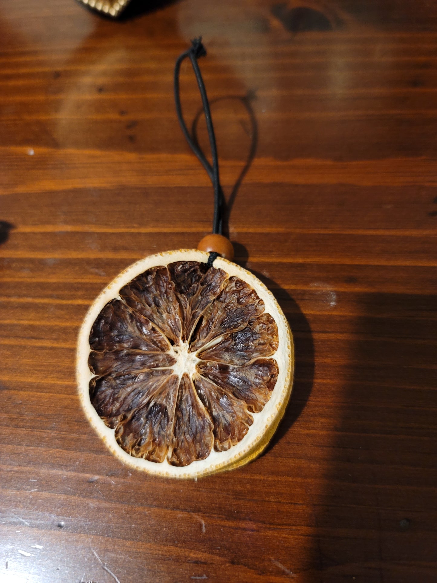 Dried orange ornament
