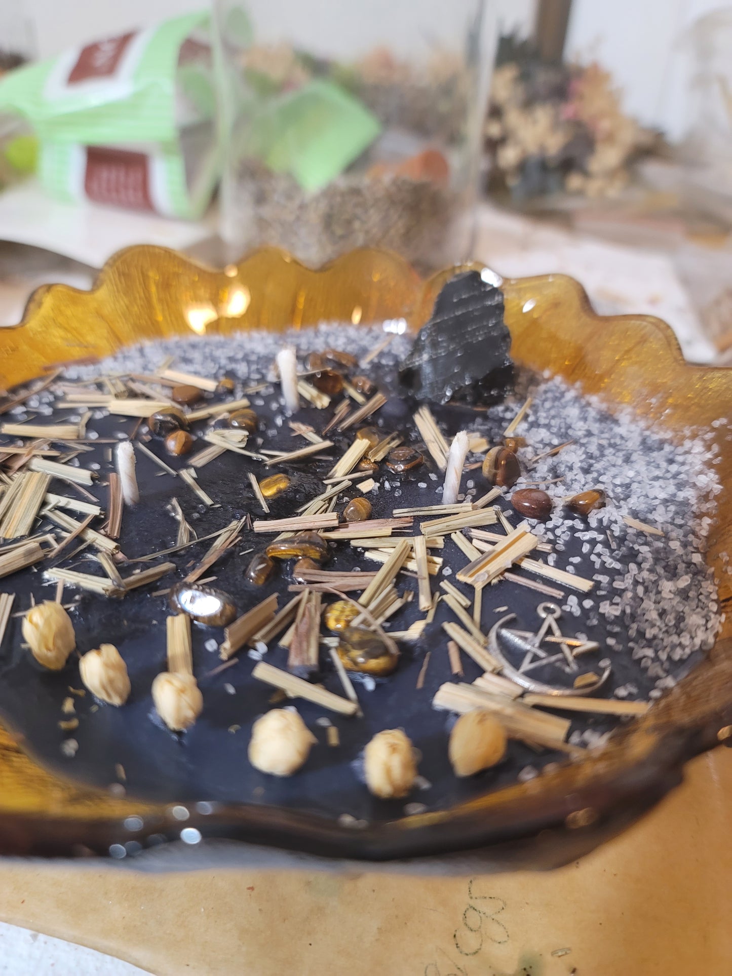 Large Protection Ritual Candle
