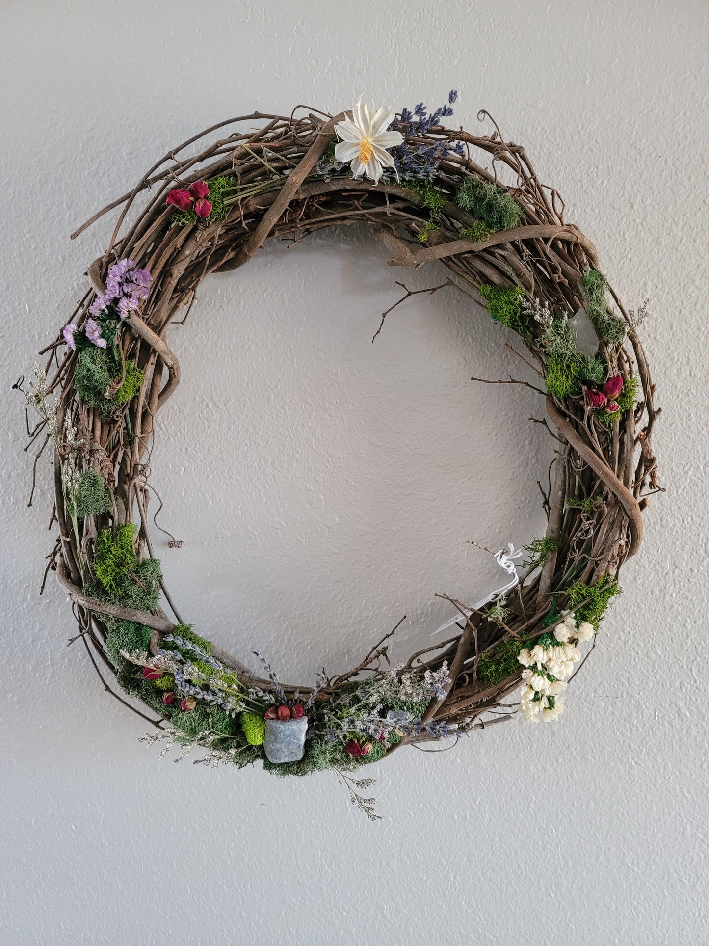 Large lavender wreath