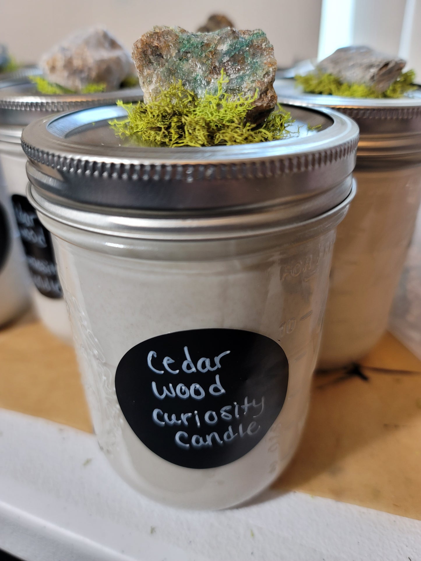 Cedar wood Curiosity Candle